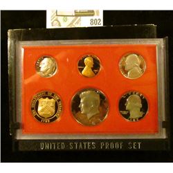 1982 S U.S. Proof set in original box of issue.