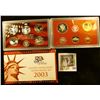 Image 2 : 2003 S Silver U.S. Proof Set in original box of issue.