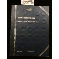 1946-64 Partial Set of Roosevelt Dimes in a blue Whitman folder. (28 Silver).