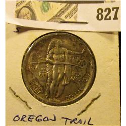 1926 S U.S. Oregon Trail Commemorative Half Dollar, moderate toned Uncirculated.