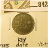 Image 1 : 1925 Key Date Canada Nickel, VG+.