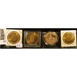 2 - 1957 Newton Centennial Coins, 1988 Bridge Festival Winterset Coin, 1972 Terrace Hill Preservatio