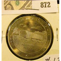 1973 Winterset #4 Bridge Festival Commemorative Coin