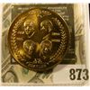 Image 2 : For Beatles Collectors! 1964 Beatles First U.S. Visit Original Issue Commemorative Medal