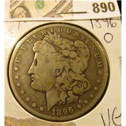 Morgan $ 1896-O VG  scarce in higher grades