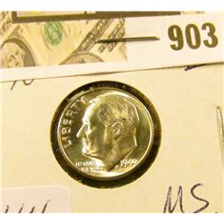 1949 D Roosevelt Dime  MS 66