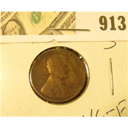1914 S Lincoln Cent VG-F