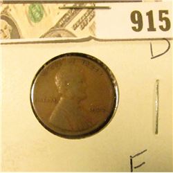 1922 D Lincoln Cent F