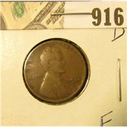 1924 D Lincoln Cent F