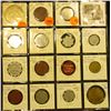 Image 1 : 14 different 'Good for' Iowa tokens, 1 Winterset 1970 coin