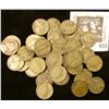 Image 2 : 40 Jefferson WAR Nickels - Circulated