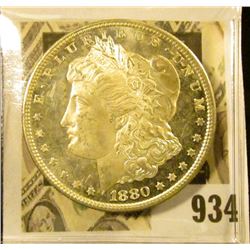 1880 S MS  DMPL Morgan Dollar