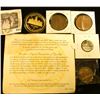 Image 2 : Presidential grab bag - includes 2 Herbert Hoover Inaugural medals, also a Warren G Harding for pres