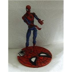 ACTION FIGURE - SPIDERMAN ON SPIDERMAN STAND