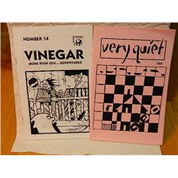 COMIC BOOKS - 2 TTL - VERY QUIET & VINEGAR
