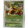 Image 1 : POKEMON COLLECTOR CARD IN PROTECTIVE SLEEVE - TORTERRA LV.X HOLO PROMO- DP09