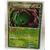 Image 1 : POKEMON COLLECTOR CARD IN PROTECTIVE SLEEVE - MEGANIUM STAGE 2 PROMO HOLO - HGSS08