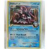 Image 1 : POKEMON COLLECTOR CARD IN PROTECTIVE SLEEVE - PALKIA BASIC  HOLO - 12/127