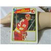 Image 2 : ROOKIE HOCKEY CARD - JOE NIEUWENDYK - CALGARY FLAMES - #16 - CONDITION - NEAR MINT
