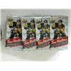 Image 1 : TIM HORTONS UPPER DECK PACKS - OPEN - 4 PKS TTL 3 CARDS IN EACH PACK