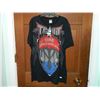 Image 1 : T-SHIRT - TAP OUT  - "TAPOUT TEAM MOUNSASI" - 2 EAGLES FACING OUT - RED/BLUE/GREY CREST - XL