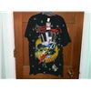 Image 1 : T-SHIRT - ED HARDY - WITH COLORED JEMS ATTACHED - "ED HARDY BY CHRISTIAN AUDIGER" - WOLF WITH LONG T