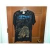Image 1 : T-SHIRT - DON ED HARDY - WITH COLORED JEMS ATTACHED - "ED HARDY BY CHRISTIAN AUDIGER" PANTHER IN GOL