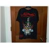 Image 2 : T-SHIRT - ED HARDY - WITH COLORED JEMS ATTACHED - "ED HARDY BY CHRISTIAN AUDIGER" - SKULL WITH CHECK