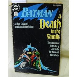 DC COMIC - BATMAN - A DEATH IN THE FAMILY 1ST PRINTING - FAIR CONDITION
