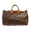 Image 1 : Louis Vuitton Monogram Canvas Leather Speedy 40 cm Bag