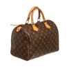 Image 3 : Louis Vuitton Monogram Canvas Leather Speedy 30 cm Bag