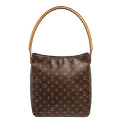 Louis Vuitton Monogram Canvas Leather Looping GM Shoulder Bag