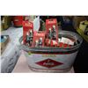 Image 1 : Two Ice Buckets with Coca Cola Coasters and Magnets