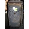 Image 1 : Cast Iron Mail Box with a Cowboy Riding a Horse Motif