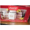 Image 2 : Coca Cola 3 pc. Cannister Set