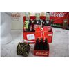 Image 1 : 2 Miniature Coca Cola Six Packs and a Small Handle