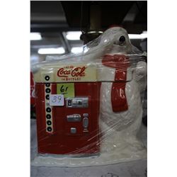 Coca Cola Polar Bear Cookie Jar