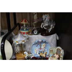 Collection of Carousel Horses & Ornaments