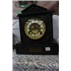 Image 1 : Marble Mantle Clock with Presentation Plaque on the Face