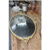 Image 2 : Man's Portrait in Metal Oval Convex Glass Frame