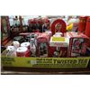 Image 1 : Flat of Coca Cola - 10 Salt & Pepper Shakers, etc.