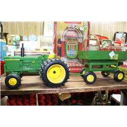 Collectible  John Deere Tractor with Grain Hopper