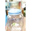 Image 1 : Large Blue Ribbon Jar with Lid