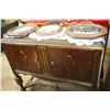 Image 1 : Serving Sideboard - 4 ft. - circa 1920's