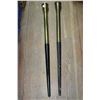 Image 1 : Two Brass Buggy Torches