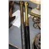 Image 2 : Two Brass Buggy Torches