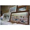 Image 1 : Three Western Theme Framed Pictures