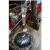 Image 1 : Bud Vase with Silver Base & Butter Dish with Silver Lid