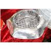 Image 2 : Silver Plate Flower Vase with Frog & Expandable Clothes Line Holder