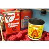 Image 1 : 3 Vintage Tins - Esso, Penguin and TCP